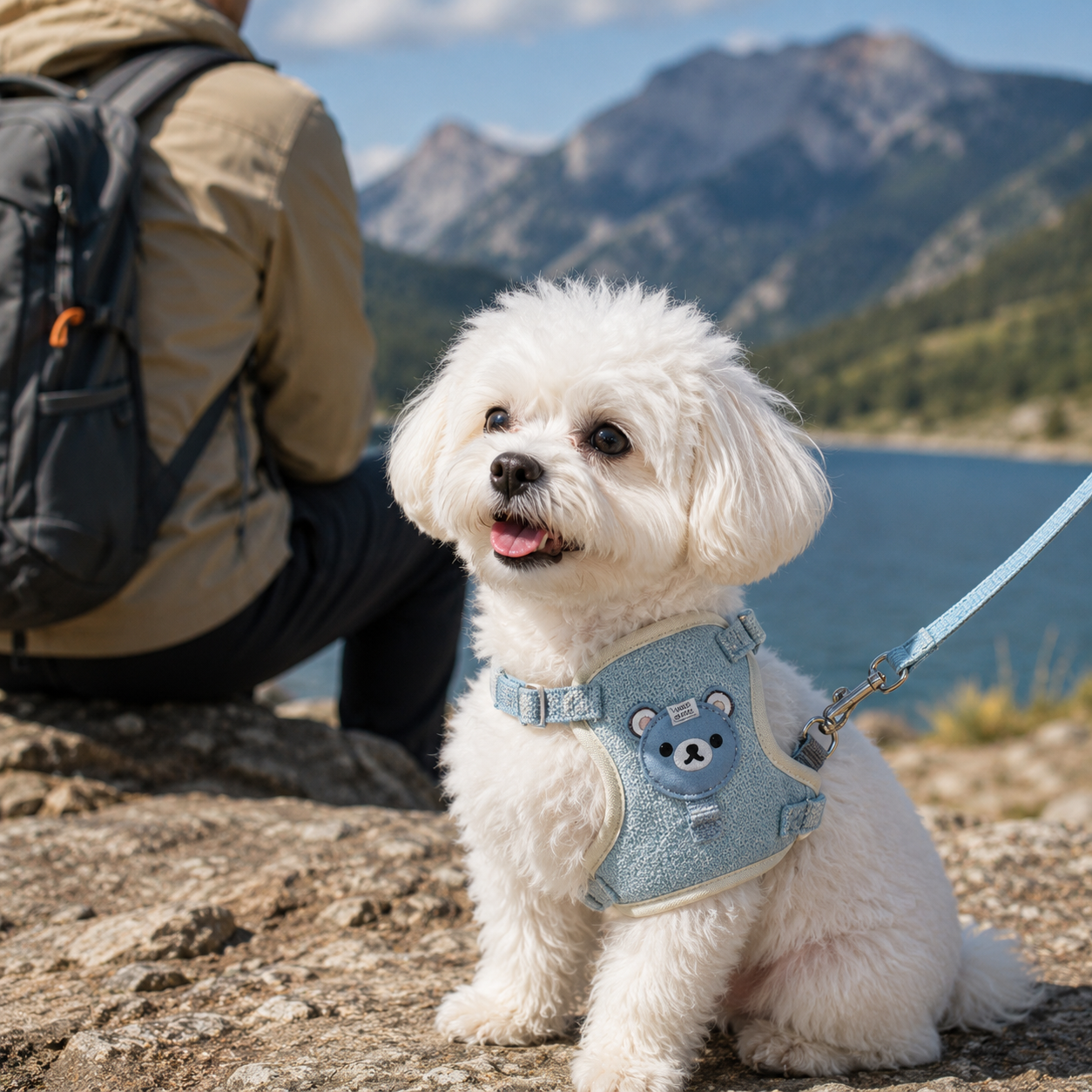 Adjustable Pet Harness & Leash Set