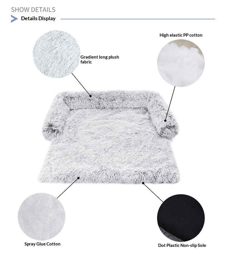 Ultra Soft Plush Dog Bed