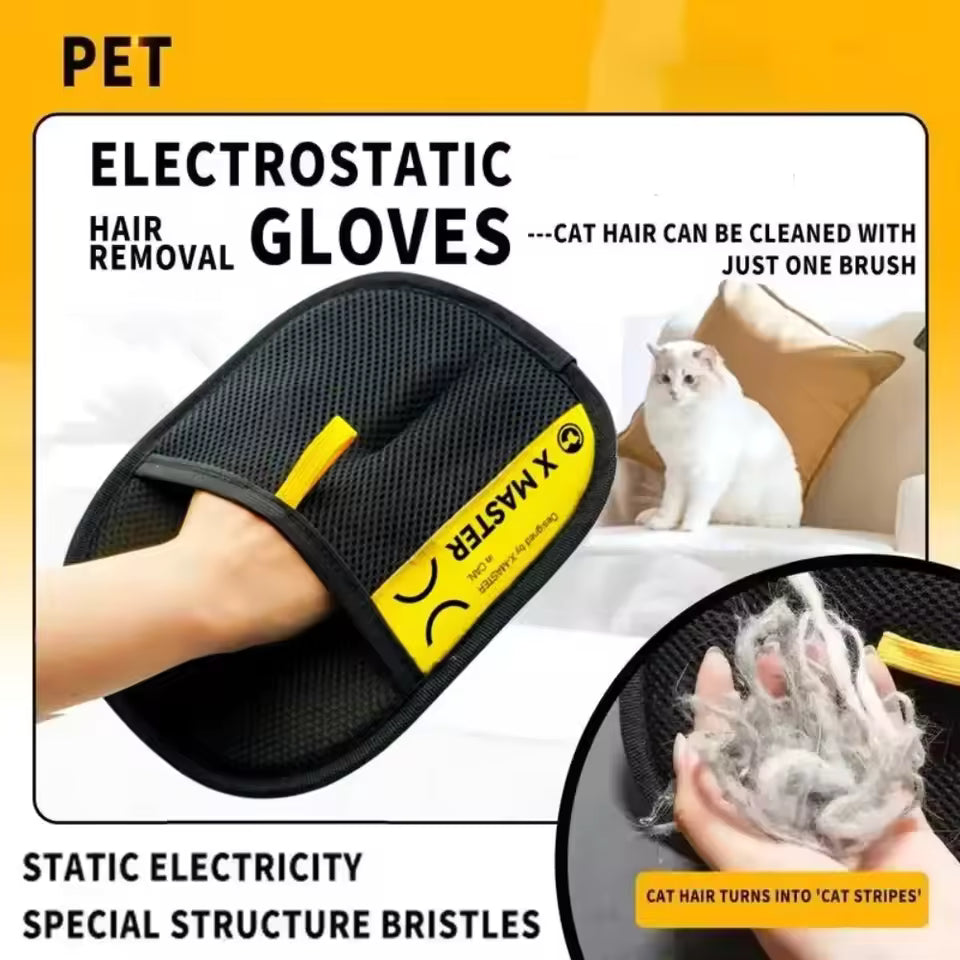 Portable Pet Hair Remover Glove