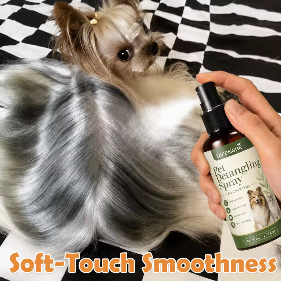 Pet Hair Detangler & Dematting Spray