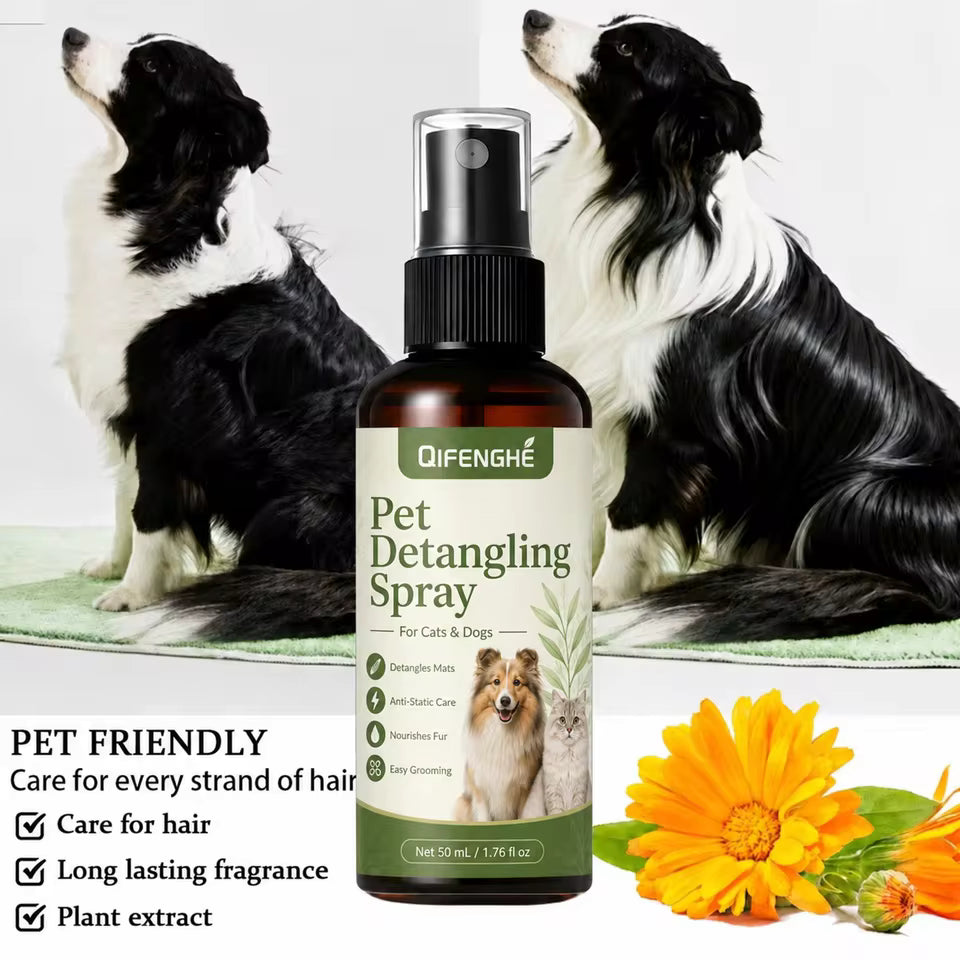 Pet Hair Detangler & Dematting Spray