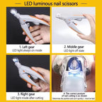 LED Pet Nail Clippers for Dogs & Cats