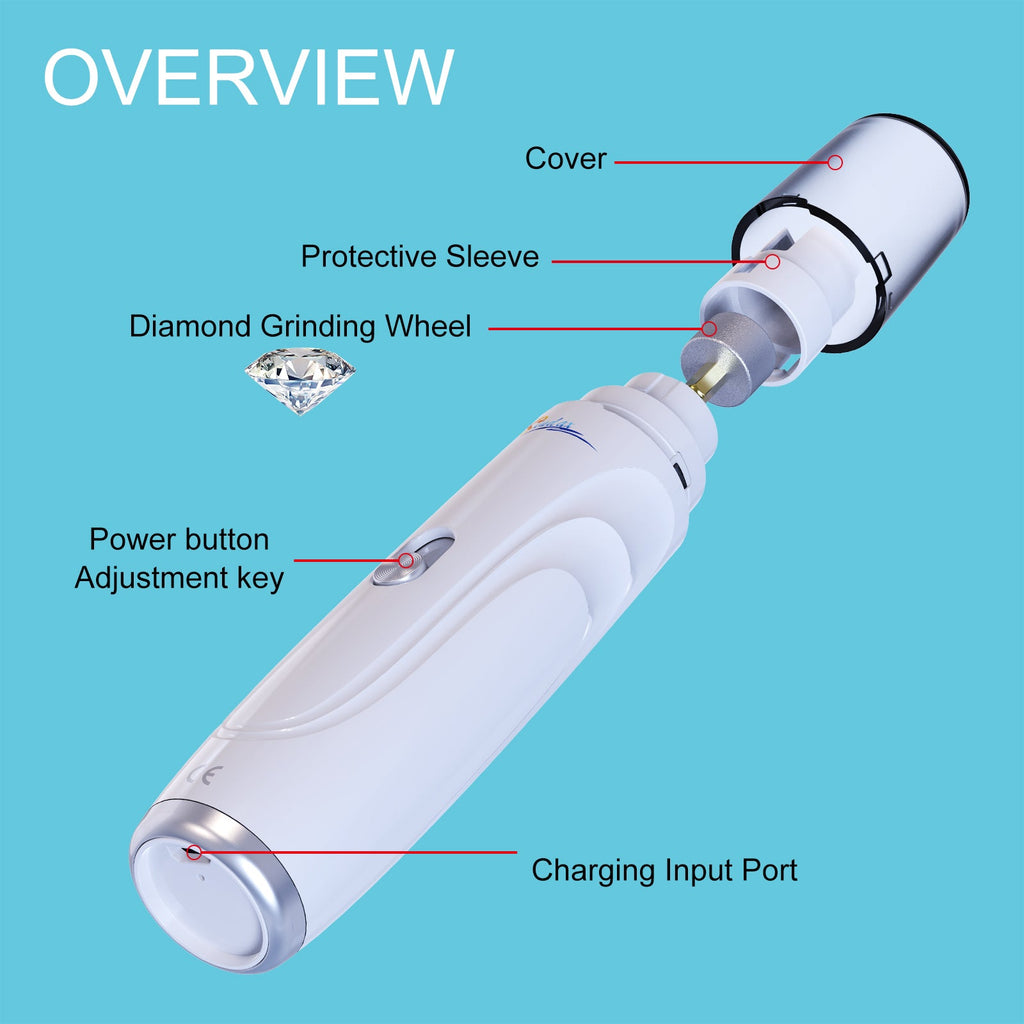 USB Rechargeable Pet Nail Grinder